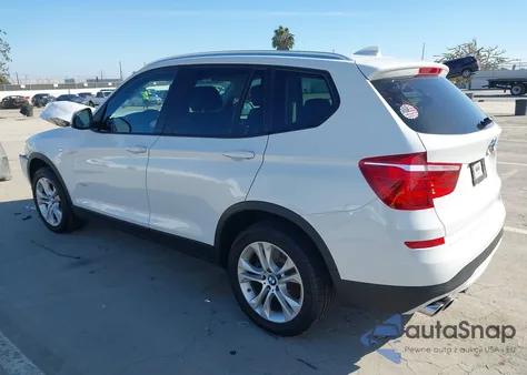 2015 BMW X3 xDrive35I из США, поврежденный, VIN 5UXWX7C58F0K35727